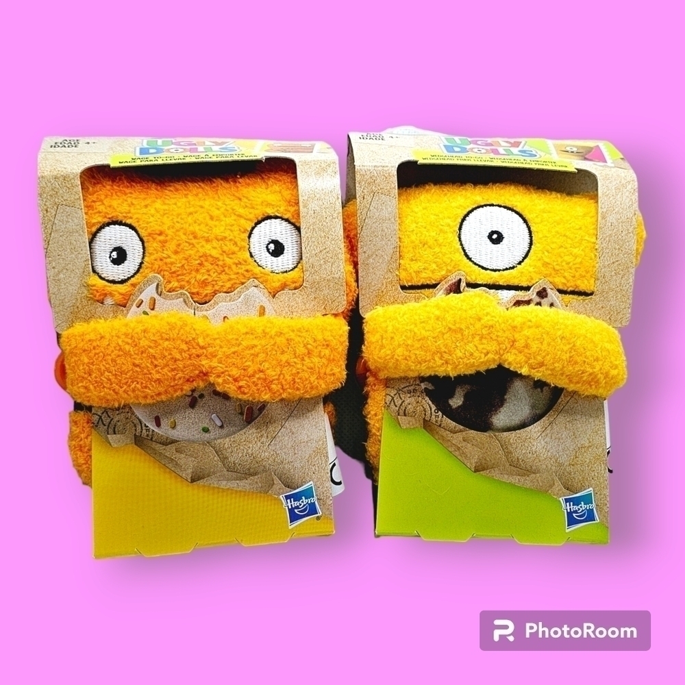 Ugly Dolls Wage Wedgehead To-Go Stuffed Plush Toy Clips